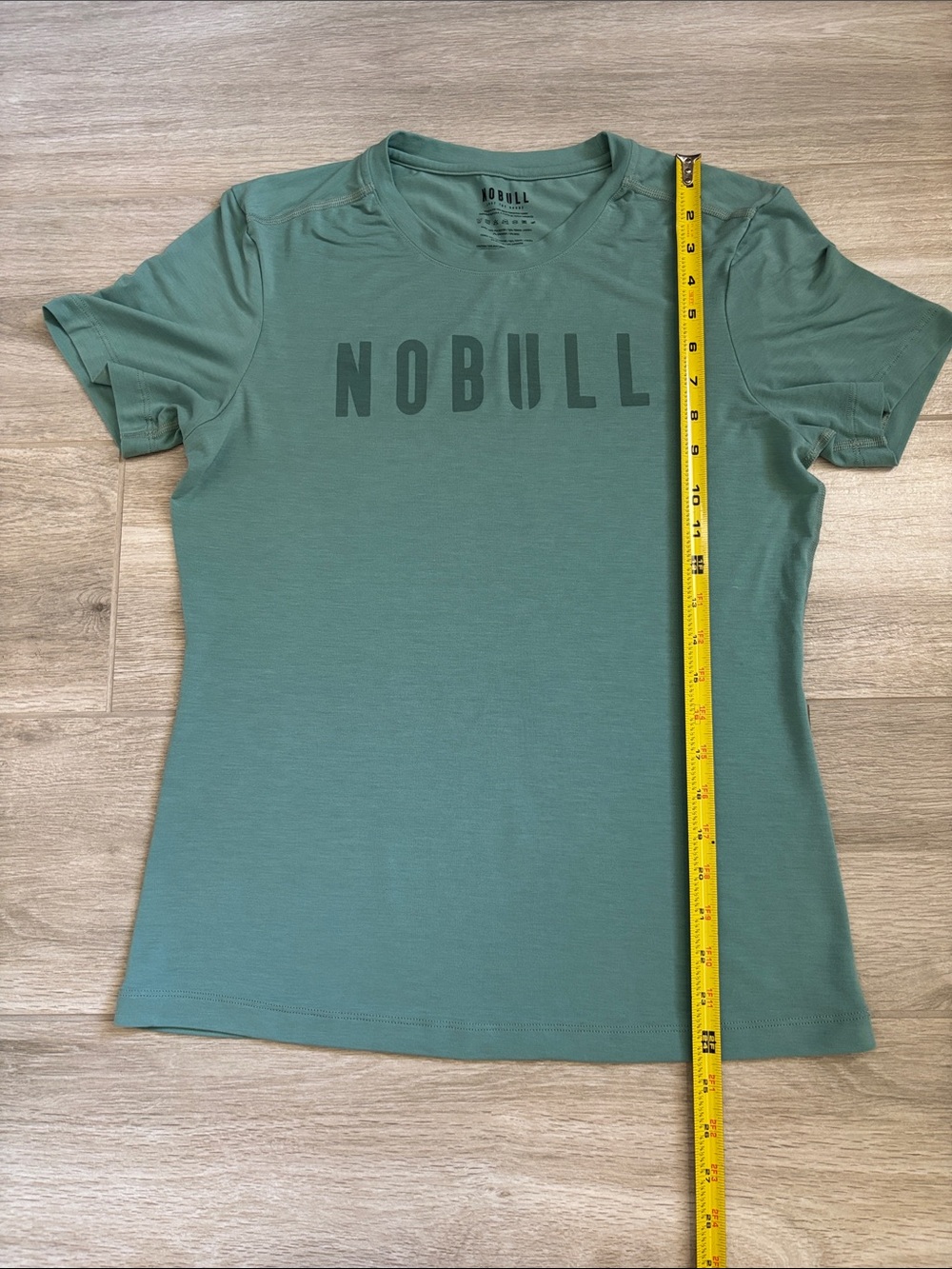 NOBull Green Graphic T-Shirt Tee Top Size Medium - Picture 9 of 11